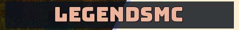 LegendsMC Minecraft server banner
