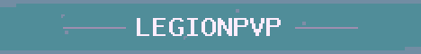 LegionPvP Minecraft server banner