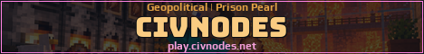 CivNodes Minecraft server banner