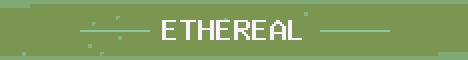Ethereal Minecraft server banner