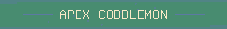Apex Cobblemon Minecraft server banner