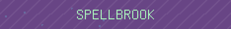Spellbrook Minecraft server banner