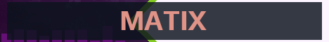 MATIX Minecraft server banner