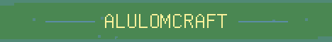 AlulomCraft Minecraft server banner