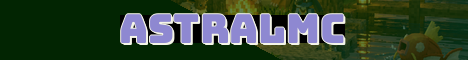 AstralMC Minecraft server banner