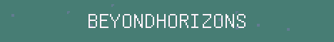 Beyond Horizons Minecraft server banner