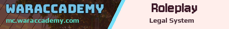 WarAccademy Minecraft server banner