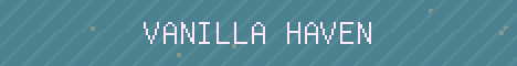 Vanilla Haven Minecraft server banner
