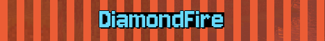 DiamondFire Minecraft server banner