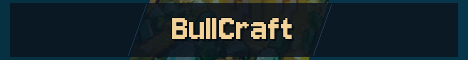 BullCraft Minecraft server banner