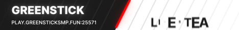 GreenStick Minecraft server banner