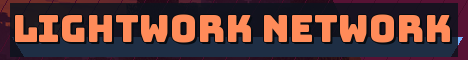 LightWork Network Minecraft server banner