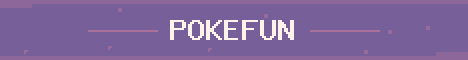 Pokefun Minecraft server banner