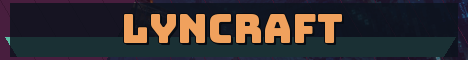 LynCraft Minecraft server banner