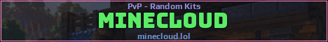 MineCloud Minecraft server banner