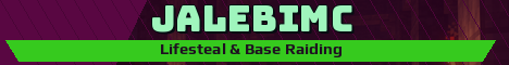 JalebiMC Minecraft server banner