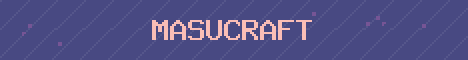 MasuCraft Minecraft server banner