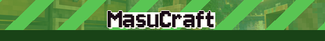 MasuCraft Minecraft server banner