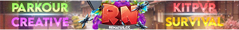 Renatus Network Minecraft server banner