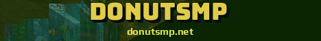 DonutSMP Minecraft server banner