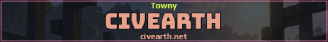 CivEarth Minecraft server banner