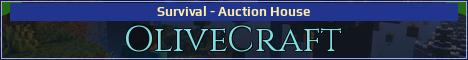 OliveCraft Minecraft server banner