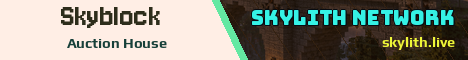 Skylith Network Minecraft server banner