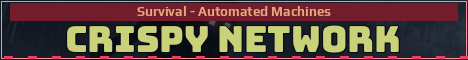 Crispy Network Minecraft server banner