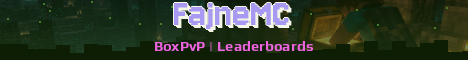 FajneMC Minecraft server banner