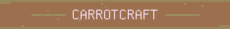 CarrotCraft Minecraft server banner