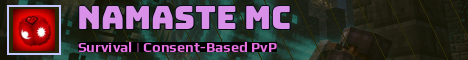 Namaste MC Minecraft server banner