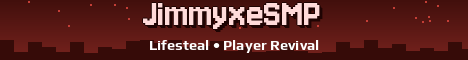 JimmyxeSMP Minecraft server banner