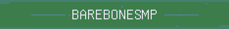 BareBonesMP Minecraft server banner