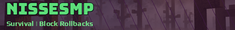 NisseSMP Minecraft server banner