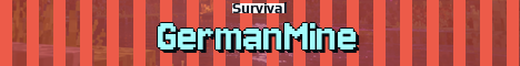 GermanMine Minecraft server banner