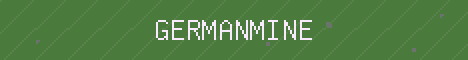 GermanMine Minecraft server banner