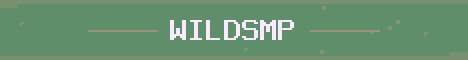 WildSMP Minecraft server banner