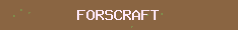 ForsCraft Minecraft server banner