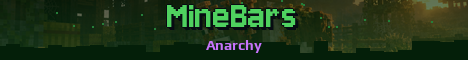 MineBars Minecraft server banner