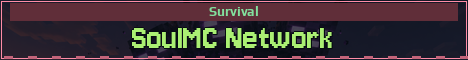 SoulMC Network Minecraft server banner
