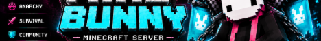 MineBunny.eu Minecraft server banner