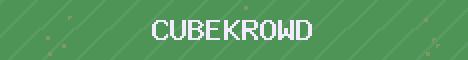 CubeKrowd Minecraft server banner
