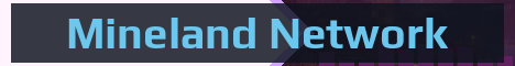 Mineland Network Minecraft server banner