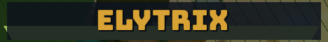 Elytrix Minecraft server banner