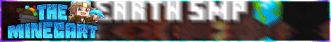The Minecart Minecraft server banner