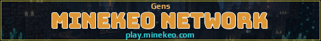 MineKeo Network Minecraft server banner