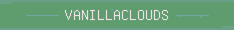 VanillaClouds Minecraft server banner