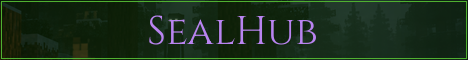 SealHub Minecraft server banner