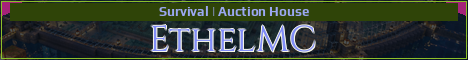 EthelMC Minecraft server banner