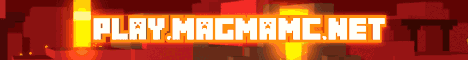 MagmaMC Minecraft server banner